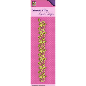 Nellie Snellen Shape Dies Lene Design - Border Swirls