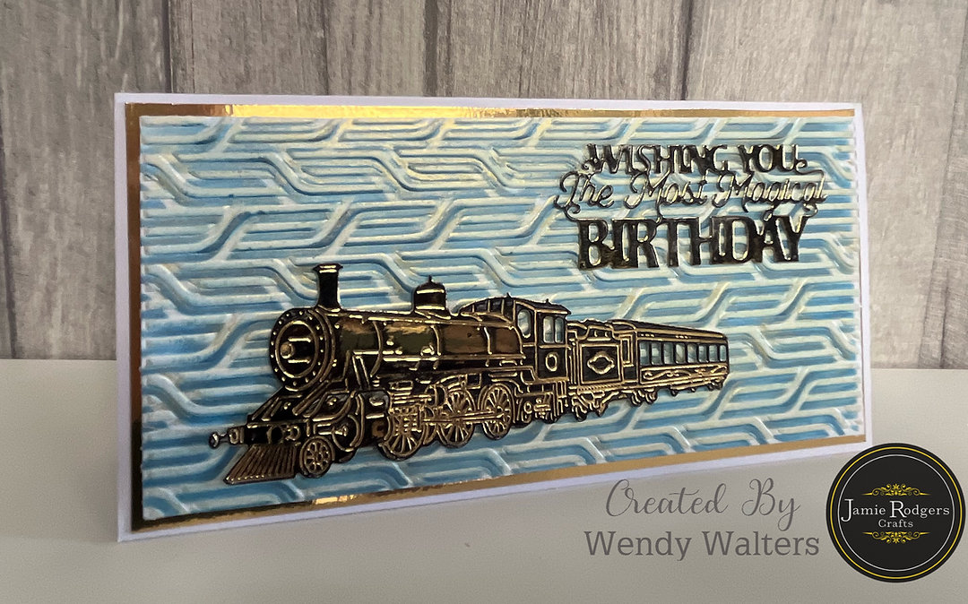 The Stencil Vault – Woven Lines DL