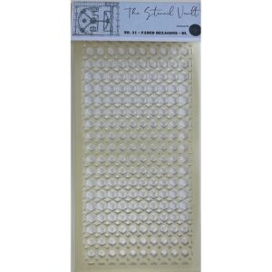 The Stencil Vault – Faded Hexagons DL