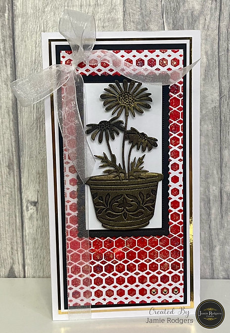 The Stencil Vault – Faded Hexagons DL - Image 3