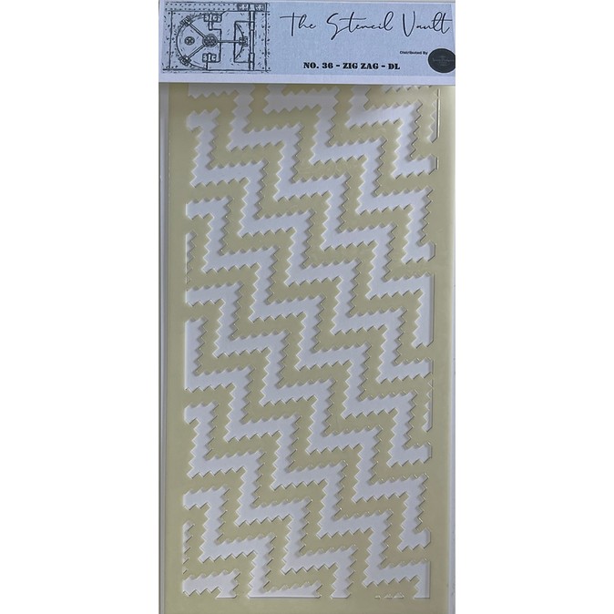 The Stencil Vault – Zig Zag DL