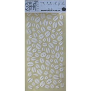 The Stencil Vault – Raining Coffee Beans DL