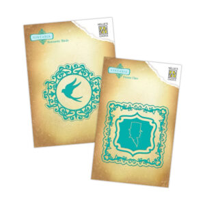 Nellie's Choice Vintasia Dies - Frame with Man & Romantic Birds