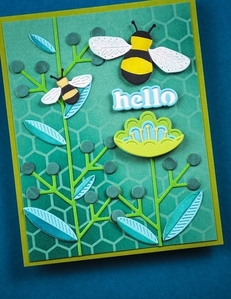 Birch Press Designs - Block Print Stems and Berries Craft Die - Image 6