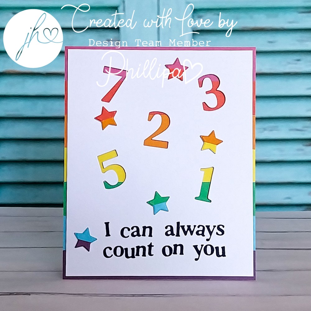 Hazel's Number Medley Die Set