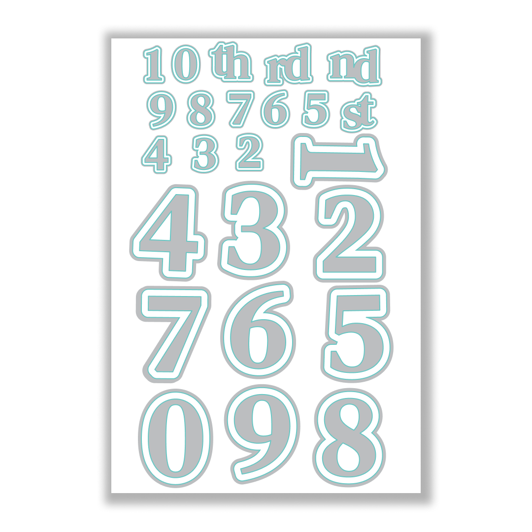 Hazel's Number Medley Die Set