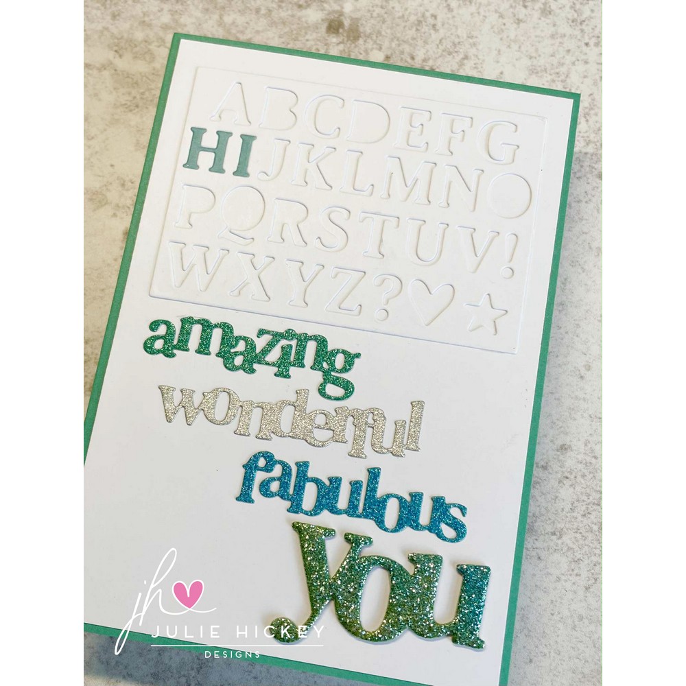 Hazel's Alphabet Die Set