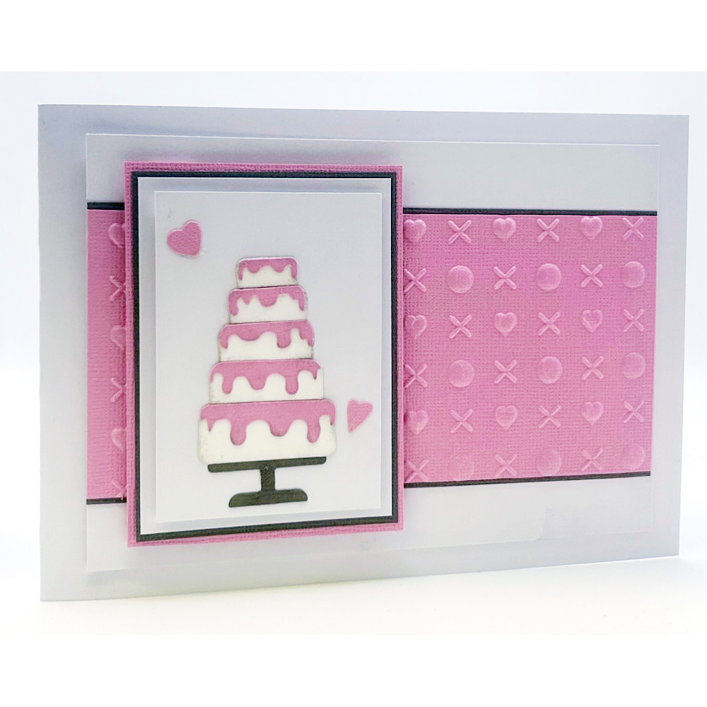 Nellie's Choice 3D Folder & Stencil Set - Hugs & Kisses - Image 6