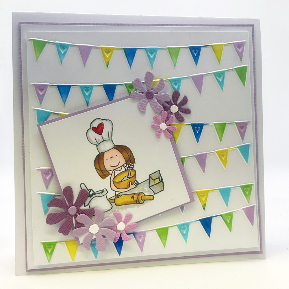 Nellie's Choice 3D Folder & Stencil Set - Background Banners - Image 7