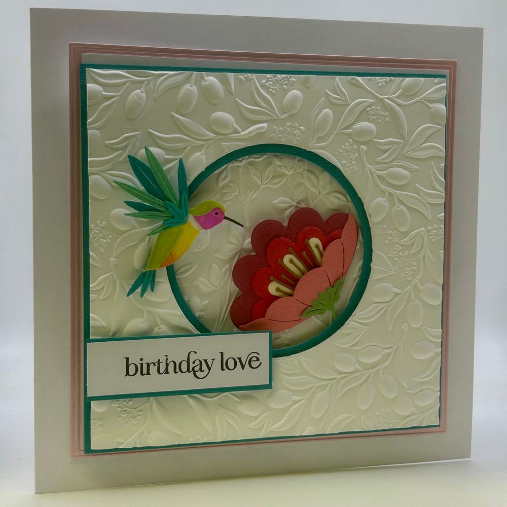 Birch Press Designs - Block Print Hummingbird Craft Die - Image 11