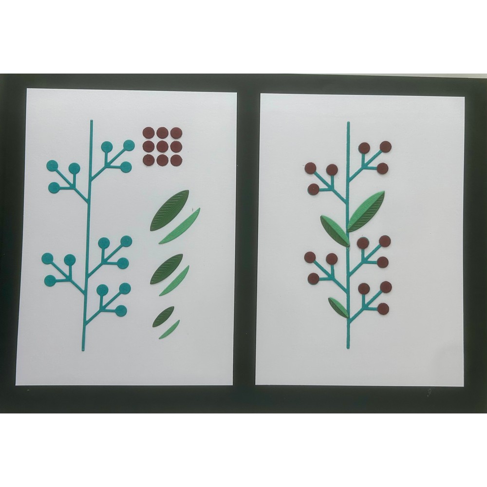 Birch Press Designs - Block Print Stems and Berries Craft Die - Image 14