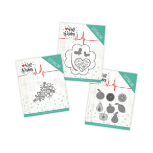 Jeanine's Art Well Wishes Lucky Clover, Fruits & Bouquet set