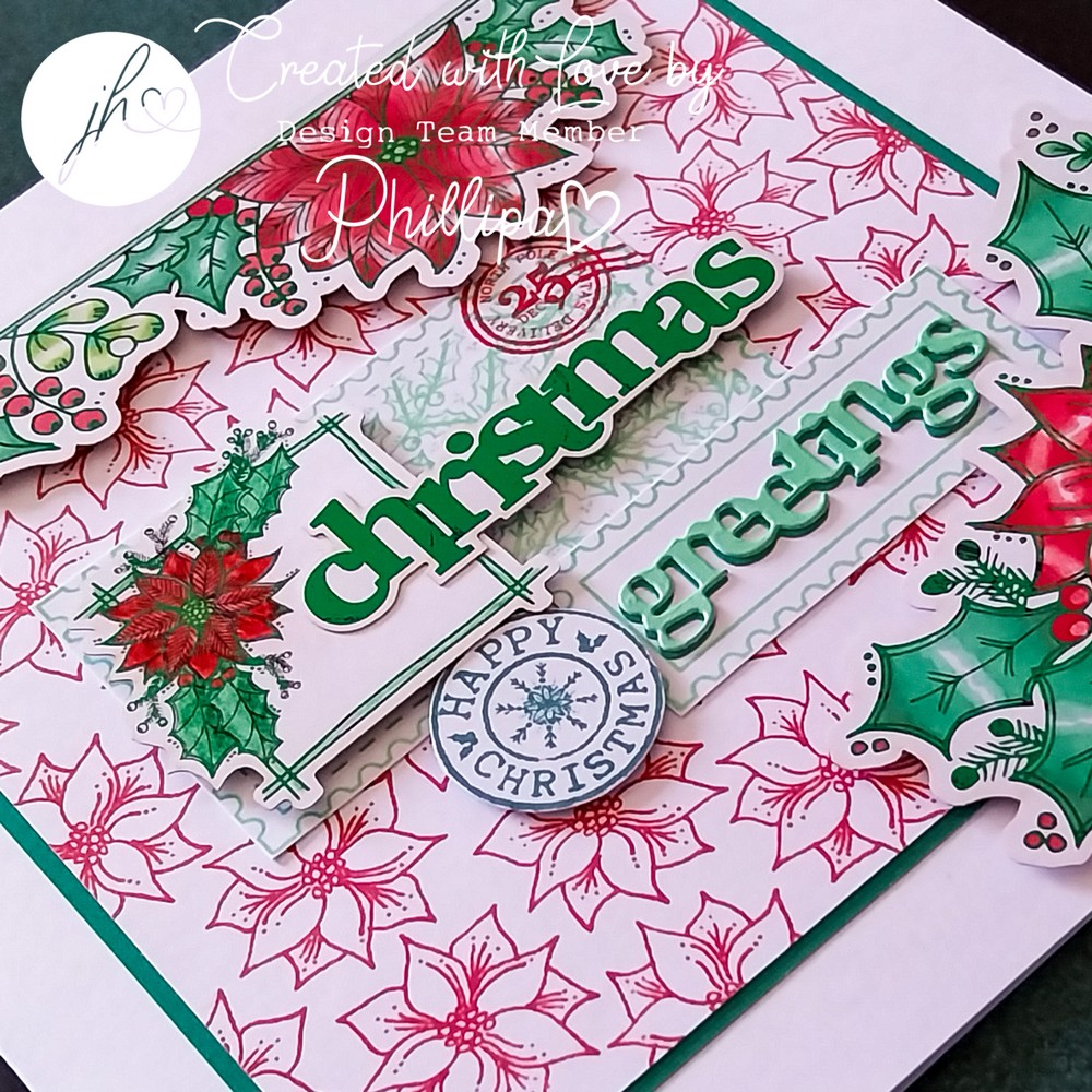 Julie Hickey Christmas Postage & More! A6 Stamp Set