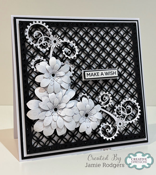 Creative Expressions - Lattice Square Craft Die Set