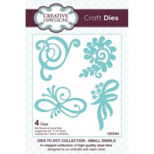 Creative Expressions - Small Swirls Craft Die Set