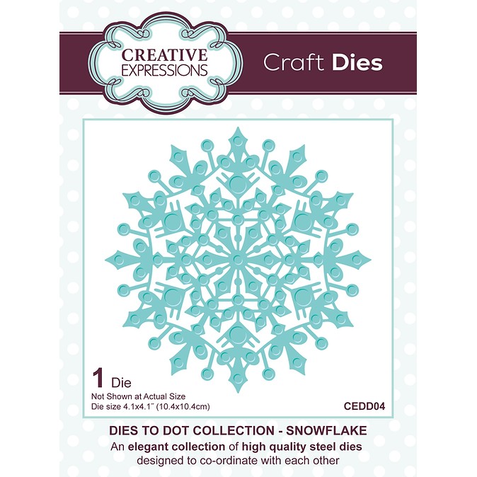 Creative Expressions - Snowflake Craft Die