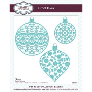 Creative Expressions - Baubles Craft Die Set