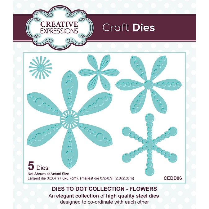 Creative Expressions - Flowers Craft Die Set