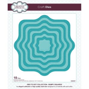 Creative Expressions - Bumpy Squares Craft Die Set