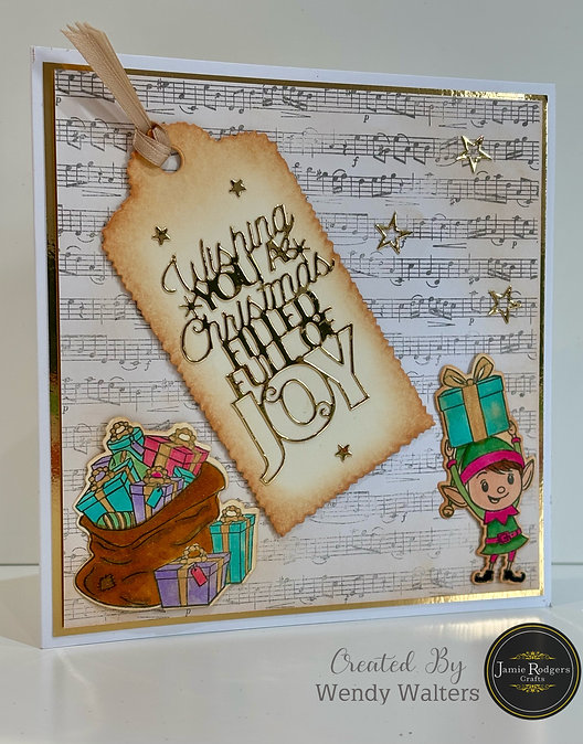 Jamie Rodgers Crafts Wishing You A Christmas Filled Full Of Joy