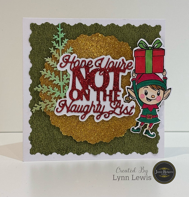 Jamie Rodgers Crafts Hope You're Not On The Naughty List