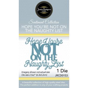Jamie Rodgers Crafts Hope You're Not On The Naughty List