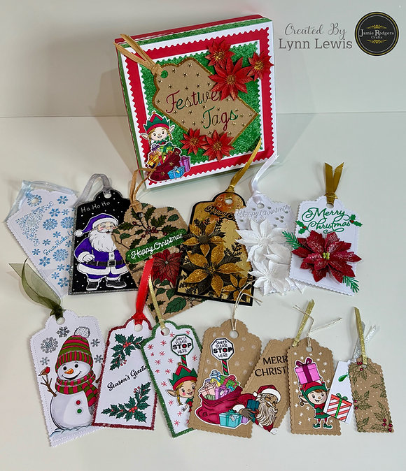 Jamie Rodgers Crafts Scallop Edge & Pierced Nested Tags - Mats & Layers - Image 4