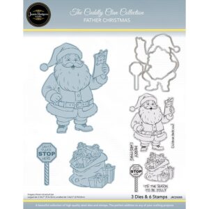 Jamie Rodgers Crafts Father Christmas Stamp & Die Set