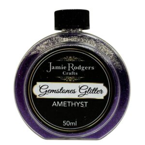 Jamie Rodgers Crafts Gemstones Glitter - Amethyst