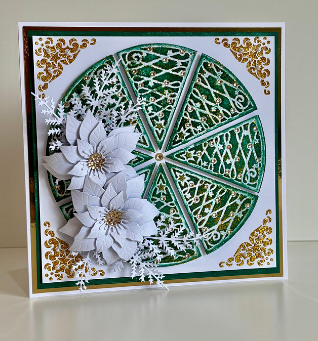 Jamie Rodgers Crafts Christmas Kaleidoscope Stencil