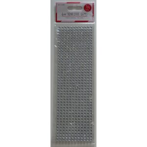 Love To Craft™ - Silver - 6mm Adhesive Gems - Pack Of 504pc