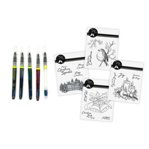 Two Jays Christmas Stamps & Festive Sparkle Pens