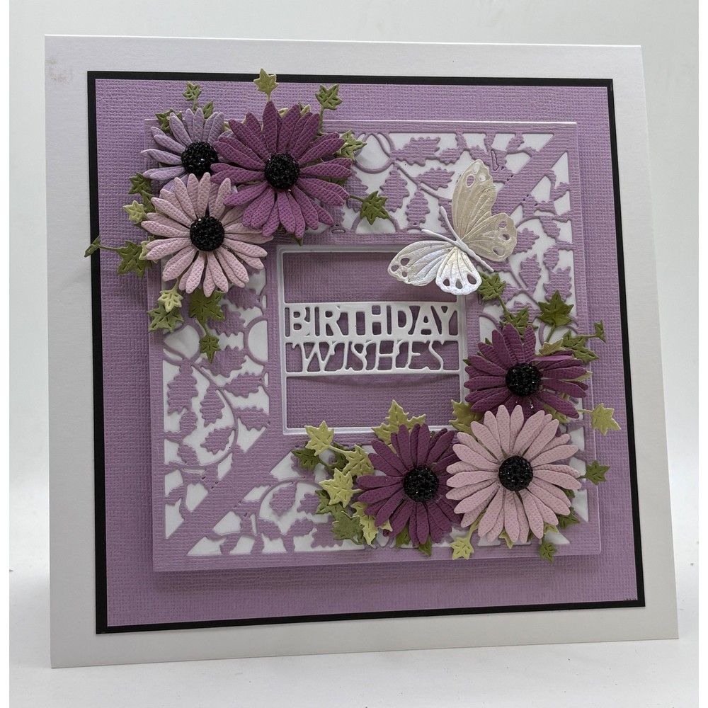 Presscut Cardmaker Collection - Sentiments and Swirl Frame set - Image 26