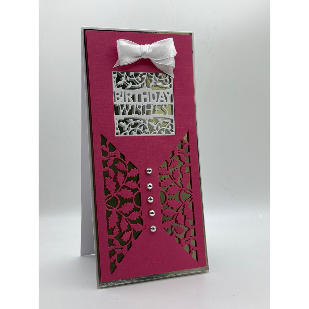 Presscut Cardmaker Collection - Sentiments and Swirl Frame set - Image 17