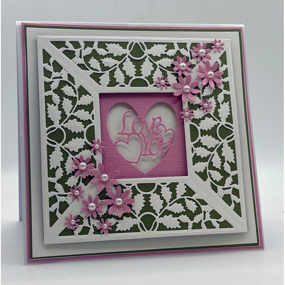 Presscut Cardmaker Collection - Sentiments and Swirl Frame set - Image 6