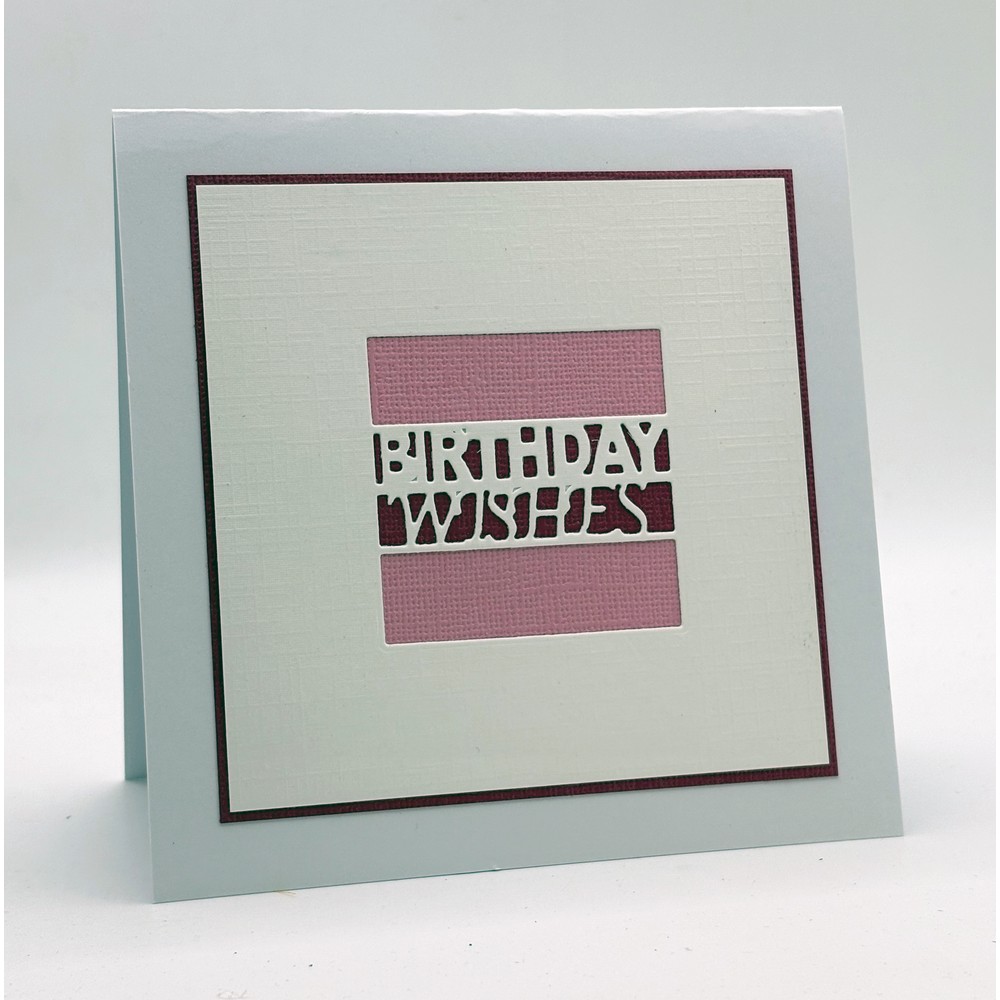 Presscut Cardmaker Collection - Sentiments and Swirl Frame set - Image 4