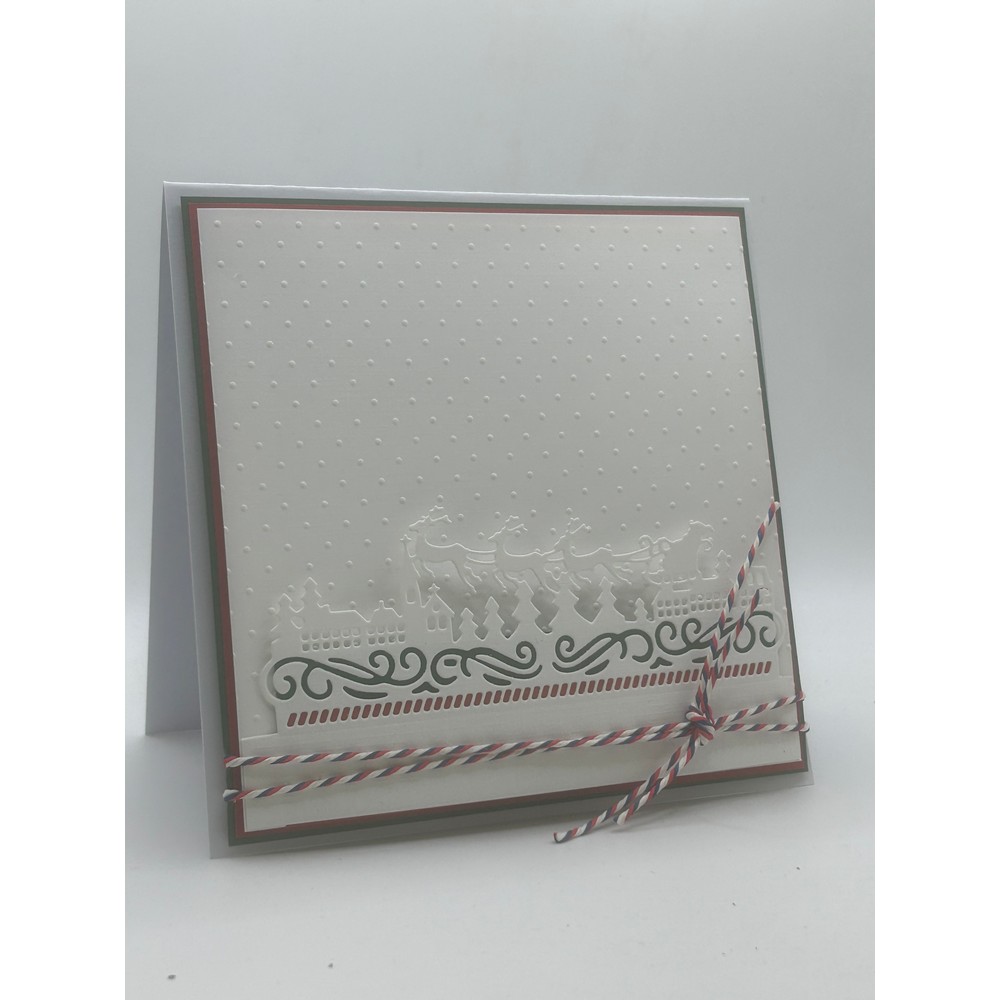 Precious Marieke The Nature of Christmas Cutting Die - Christmas Border
