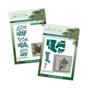 John Next Door Christmas - Slimline Berry Branch & Small Stockings set