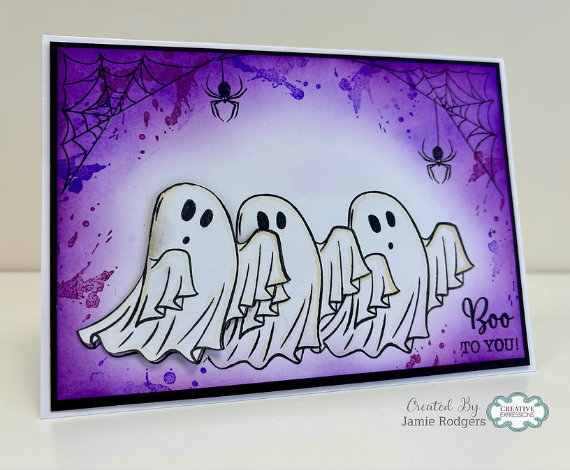 Creative Expressions - Halloween Essentials A5 Clear Stamp Set - Image 3