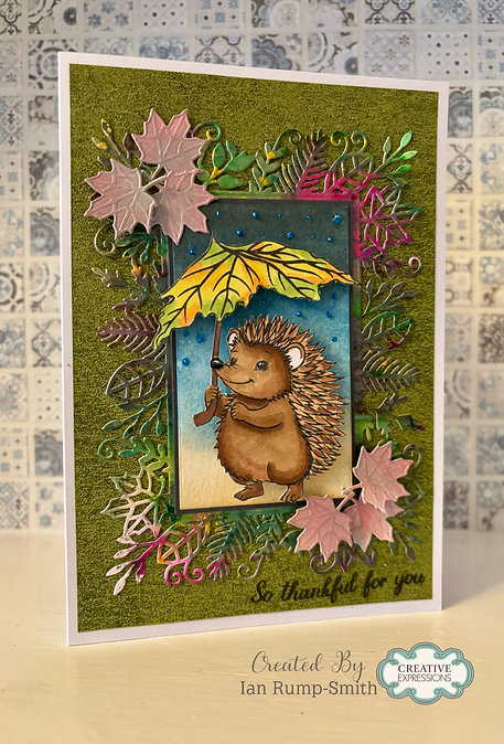 Creative Expressions - Autumn Bouquet A5 Clear Stamp Set