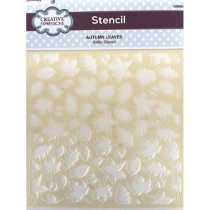 Creative Expressions - Autumn Leaves - 8 x 8" Craft Stencil