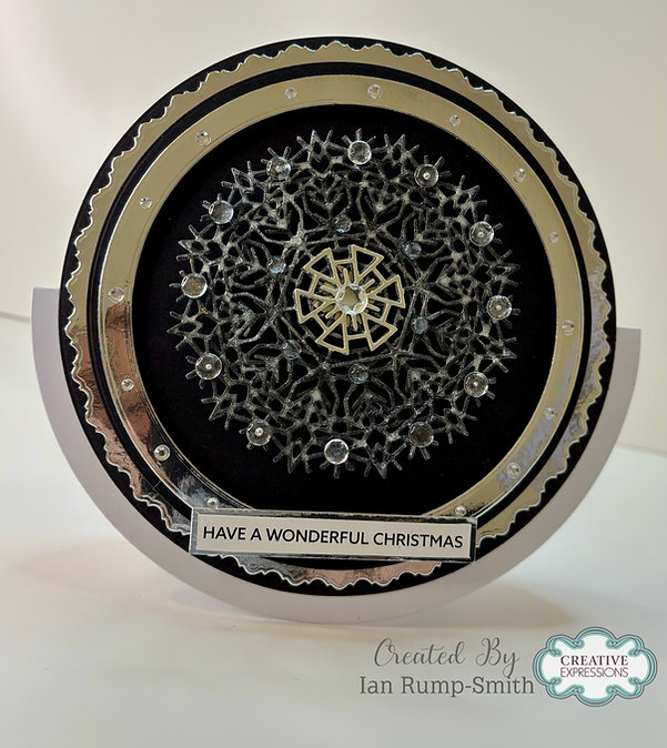 Jamie Rodgers Crafts Circular Snowflake Frame Die Set - Image 2
