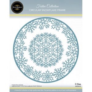 Jamie Rodgers Crafts Circular Snowflake Frame Die Set