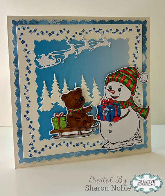 Jamie Rodgers Crafts Riley's North Pole Adventure Stamp & Die Set