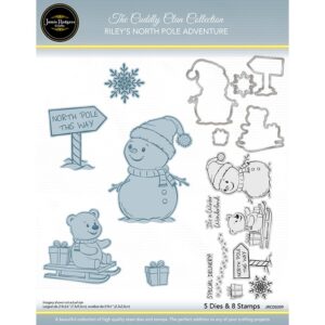 Jamie Rodgers Crafts Riley's North Pole Adventure Stamp & Die Set
