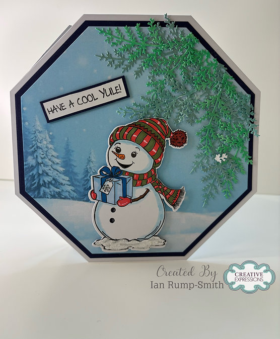 Jamie Rodgers Crafts Rebecca's Gift Of Christmas Stamp & Die Set