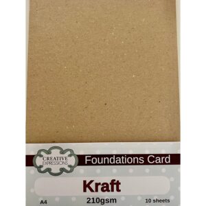 Creative Expressions Foundations Card - Kraft Card