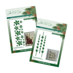 John Next Door - Slimline Poinsettia & Shooting Stars set