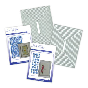 Presscut Rectangles Stitch Dot & Plain John Next Door Janes Panel & Small Flowers