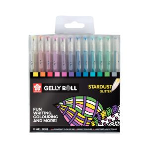 Sakura Gelly Roll Stardust Gel Pens - Assorted Colours (Pack of 12)